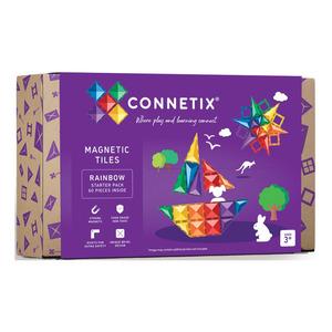 Connetix Starter Pack Magnetsæt Dele Rainbow Stk - Connetix Coolbaby  - 850036293347