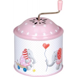 Pink Die Spiegelburg Musical Box Elephant Light Baby Charms Legetøj - Die Spiegelburg Coolbaby  - 4029753141781