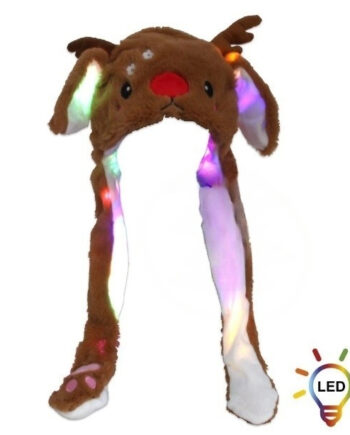 Rensdyr Hat Med Bevægelige ører - Dingadget Coolbaby  - 9460431