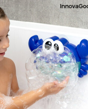 Musikalsk Sæbeboble Krabbe Til Badet - Dingadget Coolbaby  - 8435527814694