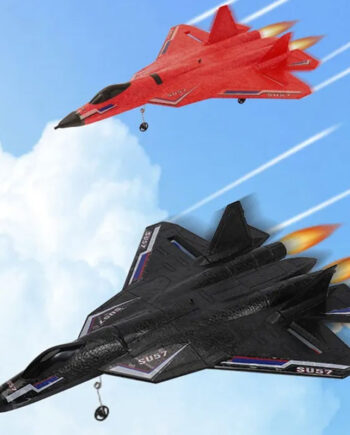 Sort Fjernstyret Flyvemaskine Med Fjernbetjening - Dingadget Coolbaby  - 9461292