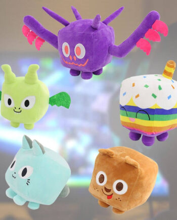 Grøn Pet Simulator Bamse Fra Roblox - Dingadget Coolbaby