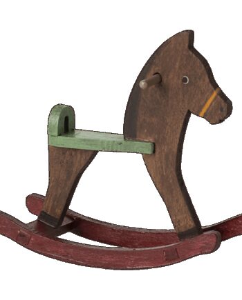 Gyngehest Mørk Brun Mus Maileg - Maileg Coolbaby  - 5707304142386