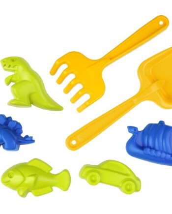 Happy Sand Sandsæt Med Skovl Rive Dele - Lena Coolbaby  - 4006942908806