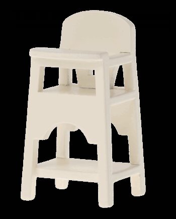 Hvid Højstol Rå Til Babymus Maileg - Maileg Coolbaby  - 5707304134626