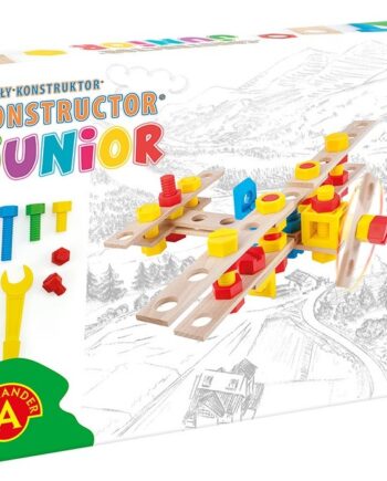Junior Træ Konstruktionsbyggesæt Fly - Alexander Coolbaby  - 5906018028195