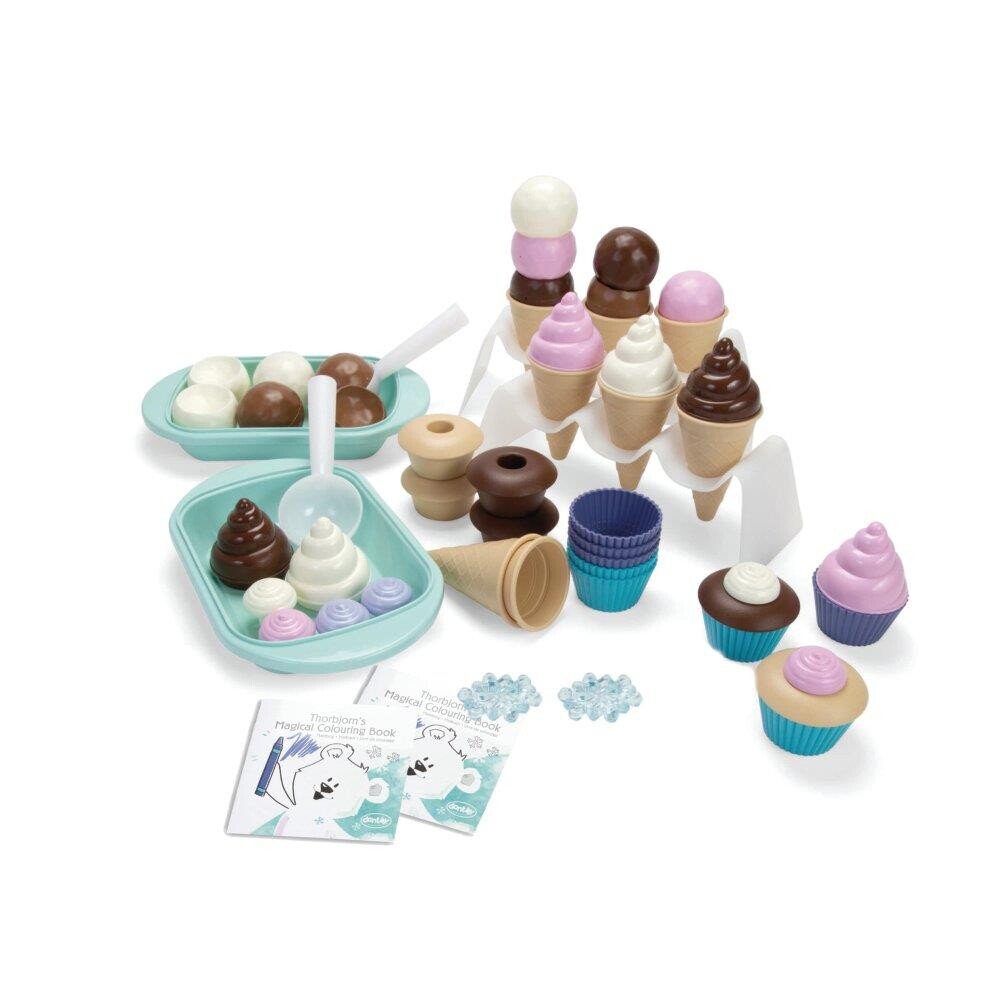 Dantoy Cupcake Icecream Sæt Dele Plast - Coolbaby - 5701217070538