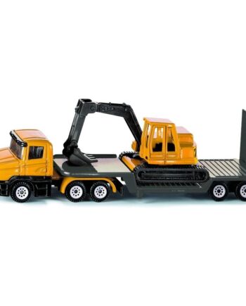 Siku Lastbil Med Trailer Rendegraver - Coolbaby  - 4006874016112