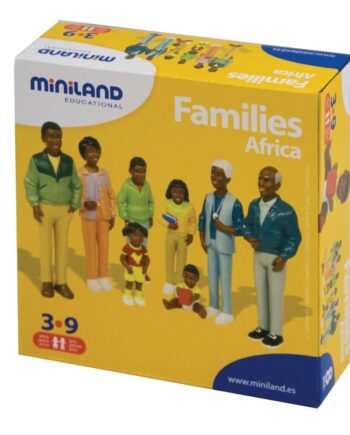 Dukkehus Dukker Afrikansk Familie - Coolbaby  - 8413082273965