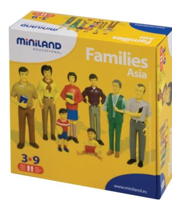 Dukkehus Dukker Asiatisk Familie - Coolbaby  - 8413082273972