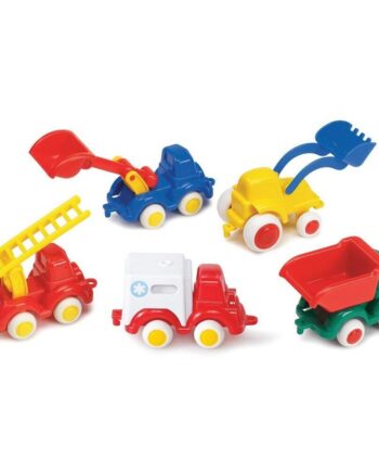 Vikingtoys Arbejds Biler Plast Stk Ass - Coolbaby