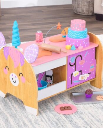 Kidkraft Bagesjov Enhjørning Aktivitetscenter - Kidkraft Coolbaby  - 706943201428