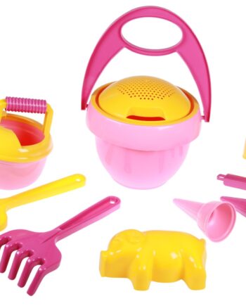 Pink Lena Happy Sandsæt Dele - Lena Coolbaby  - 4006942702909