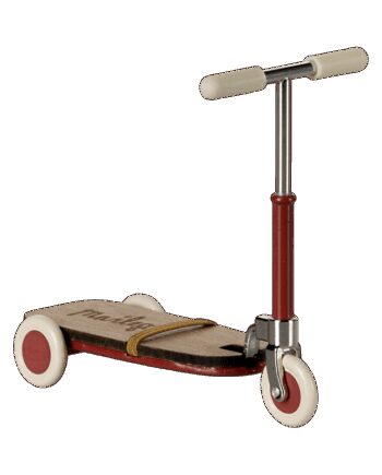 Løbehjul Mus Rød Maileg - Maileg Coolbaby  - 5707304142355