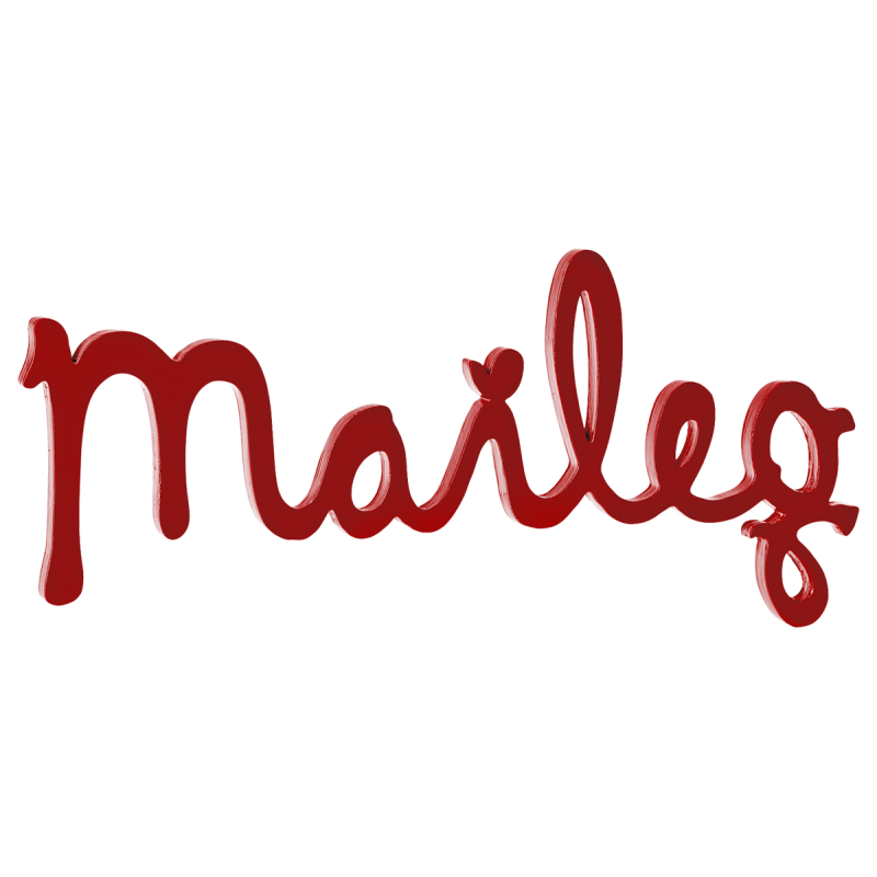 Maileg Træ Logo Rød Maileg - Maileg Coolbaby - 5707304133308
