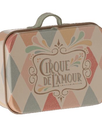 Metal Kuffert Harlequin Pastelfarver Maileg Micro - Maileg Coolbaby  - 5707304132868