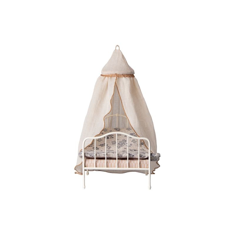Miniature Sengehimmel Cremefarvet Maileg - Maileg Coolbaby - 5707304124955