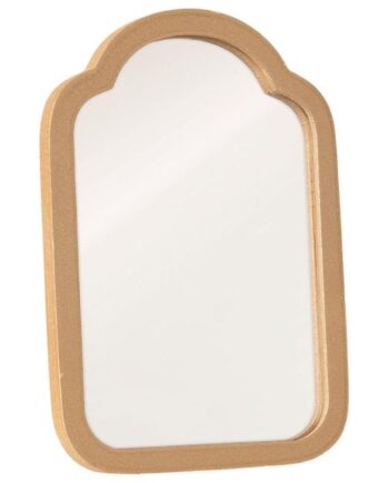 Miniature Spejl Maileg Høj Messing Finish - Maileg Coolbaby  - 5707304107651