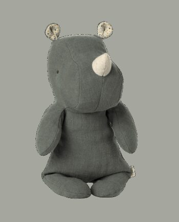 Næsehorn Safari Friends Mørkegrå Maileg : - Maileg Coolbaby  - 5707304143857