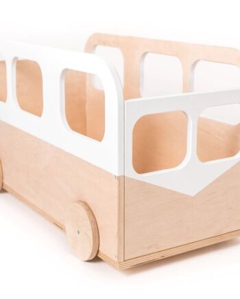 Opbevaringskasse Træ Til Legetøj 59x28x33 - Andre Mærker Coolbaby