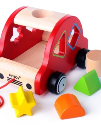 Pintoy Glad Bil Sorteringslegetøj Fra - Pintoy Coolbaby  - 6943478028210