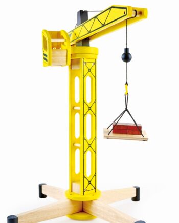 Pintoy Kran Trælegetøj - Pintoy Coolbaby  - 6943478028258