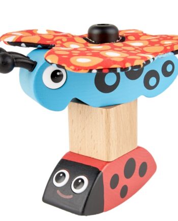 Pintoy Træ Stablingslegetøj Lille Fra - Pintoy Coolbaby  - 6943478029828