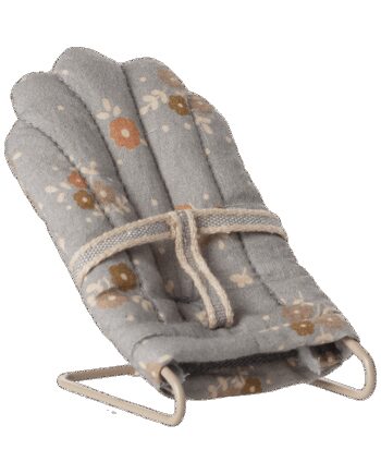 Skråstol Blå Blomster Maileg Maileg : - Maileg Coolbaby  - 5707304146858