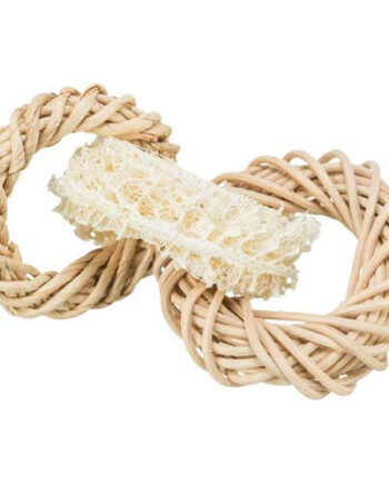 Loofa Ring Legetøj Til Gnaver - Trixie Coolbaby  - 4047974618288