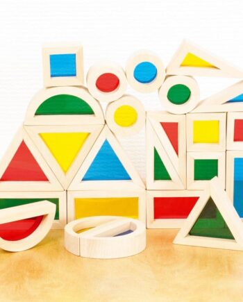 Sanseklodser Geometriske Former Stk - Coolbaby