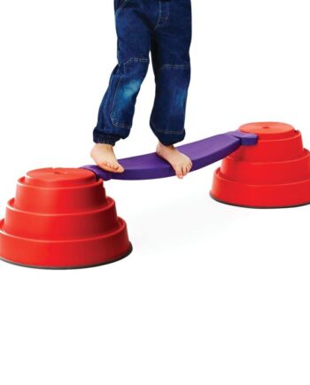 Balancetop Sæt Høj Med Wobbling Plank - Coolbaby