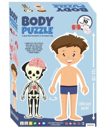 Puslespil Pap Drengekroppen - Coolbaby  - 5704976059417