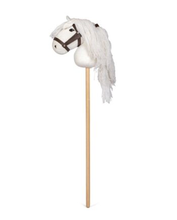 Hvid Kæphest Træ Fra - Coolbaby  - 5706798842222