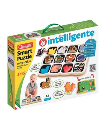 Quercetti Magnet Puslespil Bondegård - Coolbaby  - 8007905002308