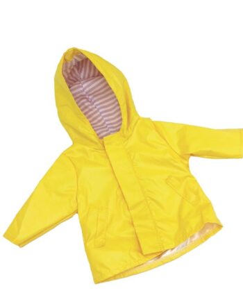 Dukketøj Gul Regnjakke - Coolbaby